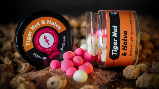 Pop-Up "Tiger Nut & Halva" 8-10 мм, ТМ "IRON FISH"