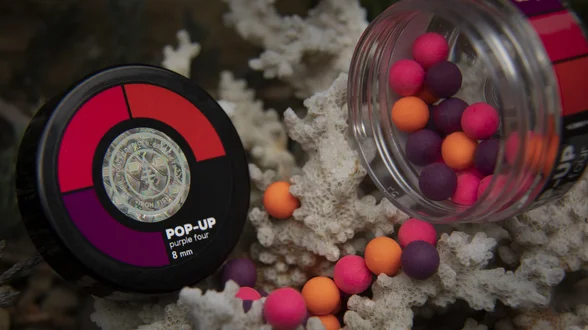 Pop-Up "Purple four" 8 мм, ТМ "IRON FISH"