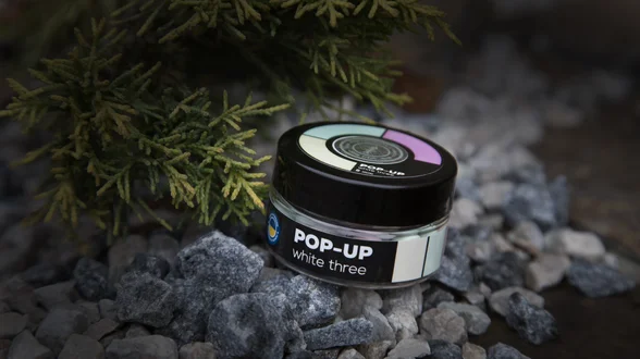 Pop-Up "White three" 8 мм, ТМ "IRON FISH"