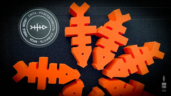 Swimmer. Поплавці 5 шт для коропових мішків від ТМ "IRON FISH"