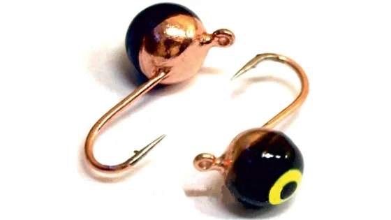 Мормишка вольфрам. LJ "ШАР" з вічком, петлею 4 мм, 0,65г/*5 шт