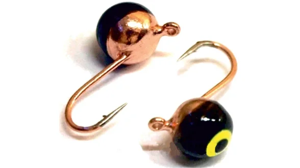 Мормишка вольфрам. LJ "ШАР" з вічком, петлею 4 мм, 0,65г/*5 шт