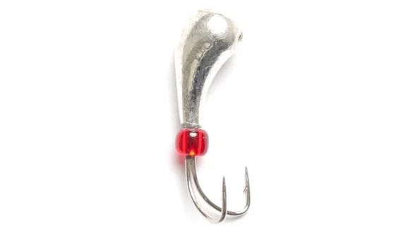 Мормишка вольфрам. LJ "Чесночинка" (коза) с отверст., 4мм, 0,95г/*5 шт