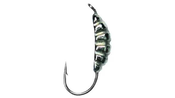 Мормишка вольфрам. LJ “ЛИЧИНКА” з петлею, 3мм, 0,6г/*5 шт