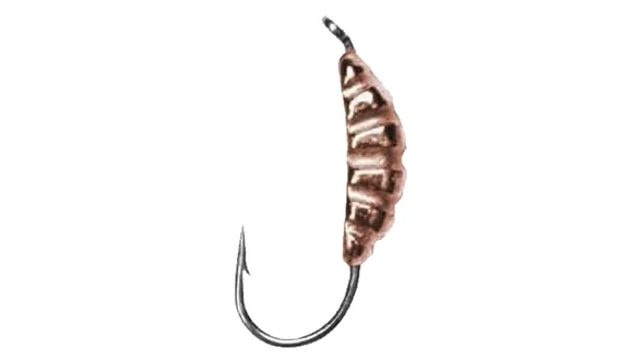 Мормишка вольфрам. LJ “ЛИЧИНКА” з петлею, 4мм, 1г/*5 шт