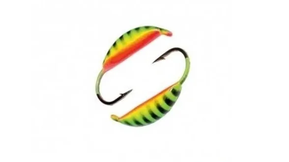 Мормишка вольфрам. LJ "Супер Банан" фарбован.з петлею, 4мм, 0,85г/*5 шт