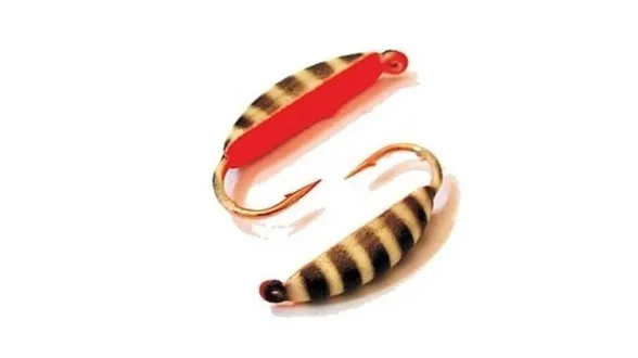 Мормишка вольфрам. LJ "Супер Банан" фарбован.з петлею, 4мм, 0,85г