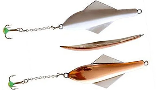 Мормишка зимова LJ GLIDER (трійник-ланцюжок) 60мм / CS