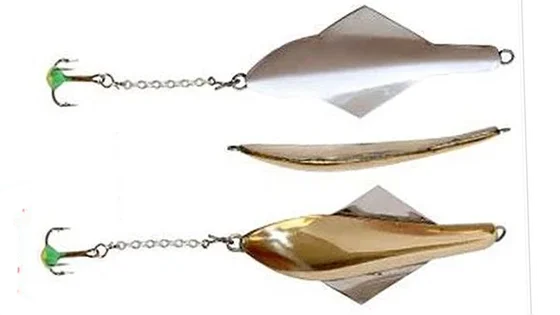 Мормишка зимова LJ GLIDER (трійник-ланцюжок) 60мм / GS