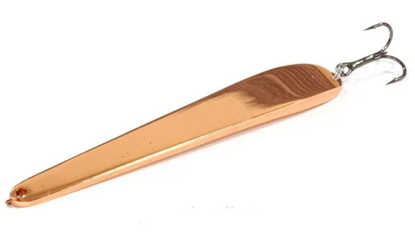 Мормишка зимова LJ FIN "MODEL N" з трійником OWNER. 87мм / C