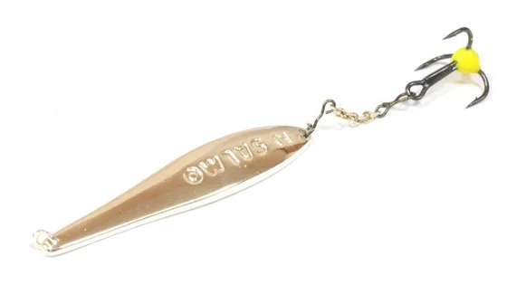 Мормишка зимова LJ "S-2-Z" з ланцюжком і трійником OWNER. 42мм / S