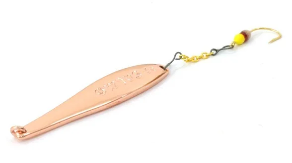 Мормишка зимова LJ "S-3-Z" з ланцюжком і гачком. 55мм / C