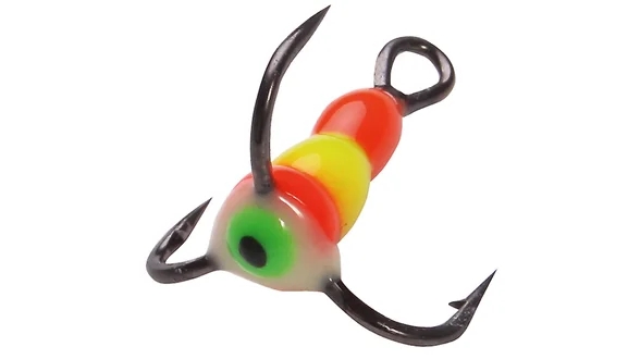 Трійники OWNER c краплею для зимової мормишки 18 / RYF * 10 Трійники OWNER c краплею для зимової мормишки 18 / RYF * 10