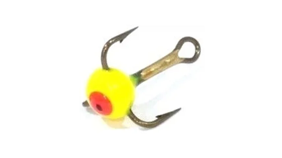 Трійники з краплею для зимової мормишки 08 / 08(Y) * 10