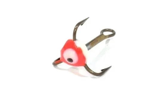 Трійники з краплею для зимової мормишки 10 / 02(FR) * 10