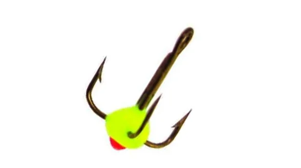 Трійники з краплею для зимової мормишки 10 / 08(Y) * 10 Трійники з краплею для зимової мормишки 10 / 08(Y) * 10