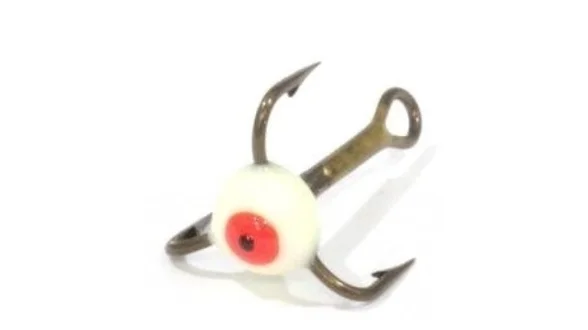 Трійники з краплею для зимової мормишки 12 / 01(F) * 10 Трійники з краплею для зимової мормишки 12 / 01(F) * 10