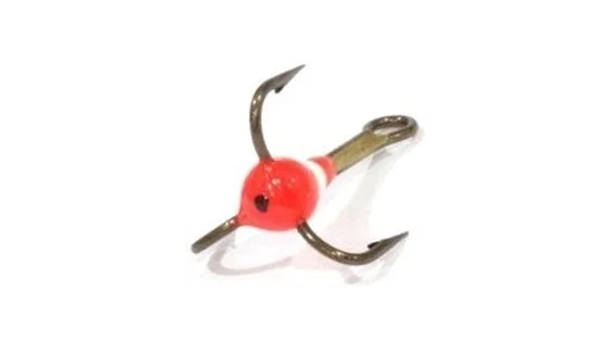 Трійники з краплею для зимової мормишки 12 / 05(RF) * 10