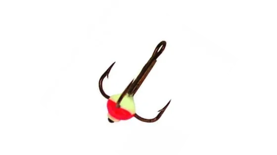 Трійники з краплею для зимової мормишки 14 / 01(F) * 10