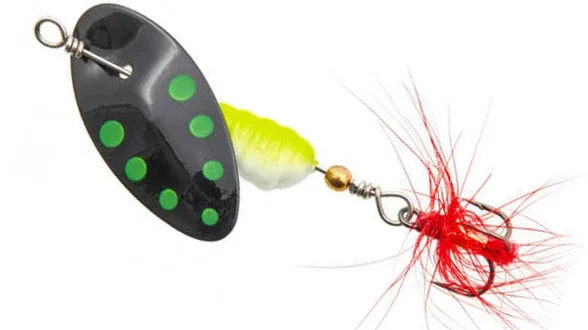 Блешня оберталка LJ Area Trout Game EXCENTRIC IN-LINE 03 6.0г / 001 Блешня оберталка LJ Area Trout Game EXCENTRIC IN-LINE 03 6.0г / 001