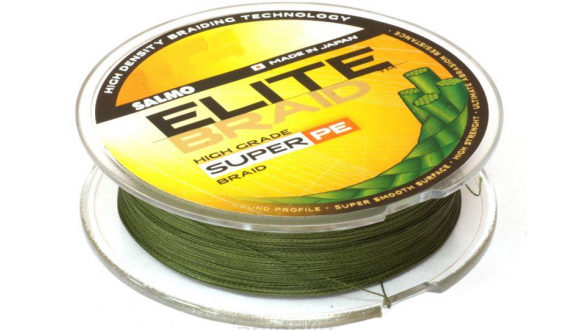 Жилка плетена Salmo ELITE BRAID Green  125/011  (інд.уп/ *5)