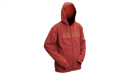 Куртка фліс. з капюшоном Norfin HOODY RED (теракот) АКЦІЯ!!!!!!!!!!!