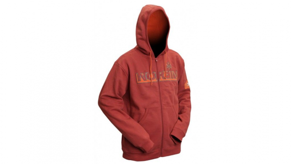 Куртка фліс. з капюшоном Norfin HOODY RED (теракот) АКЦІЯ!!!!!!!!!!!