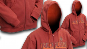 Куртка флисовая с капюшоном Norfin HOODY RED (терракот) АКЦИЯ!!!!!