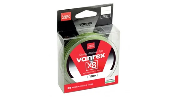 Жилка плетена Lucky John VANREX Х8 120/0,13 (інд.уп/ *10)