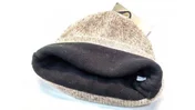 Шапка в'язана Salmo WOOL (підкл.фліс) р.XL