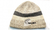 Шапка в'язана Salmo WOOL (підкл.фліс) р.XL