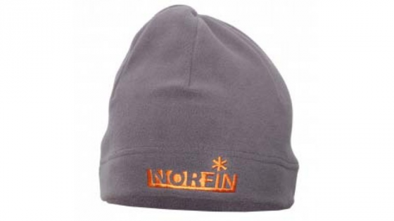 Шапка флісова Norfin FLEECE (сіра) р.L