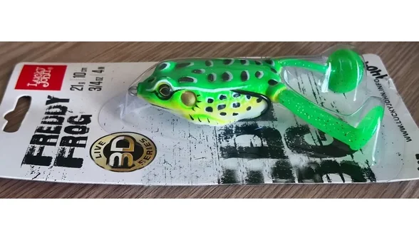 Приманка-жаба гумова поверхня незачеп. FREDDY FROG LJ 3D Series 4" /21g / 007 *6 Приманка-жаба гумова поверхня незачеп. FREDDY FROG LJ 3D Series 4" /21g / 007 *6