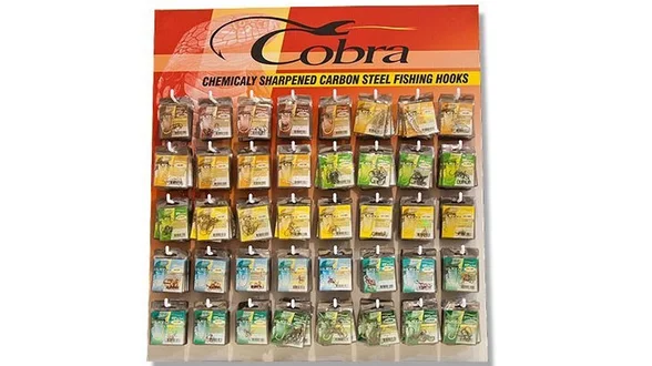 Стенд с гачками "COBRA" (мод.001/ 400шт.)