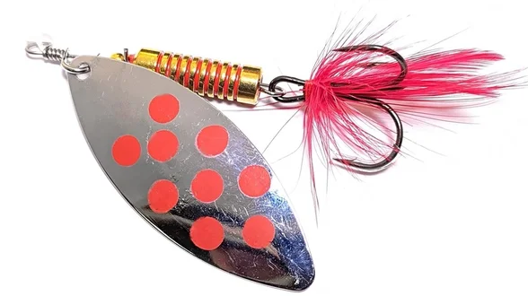 Блешня оберталка LJ SPIN X LONG 05  12.0г / GR