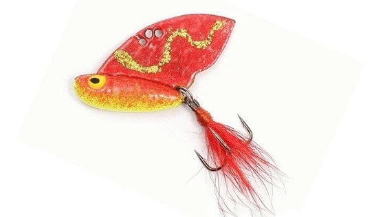 Блешня "ЦИКАДА" 7 г.гологр.покр.,хвіст-трійник-хутро TRITON