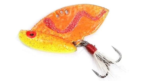 Блешня "ЦИКАДА" 7 г.гологр.покр.,хвіст-трійник-хутро TRITON Блешня "ЦИКАДА" 7 г.гологр.покр.,хвіст-трійник-хутро TRITON