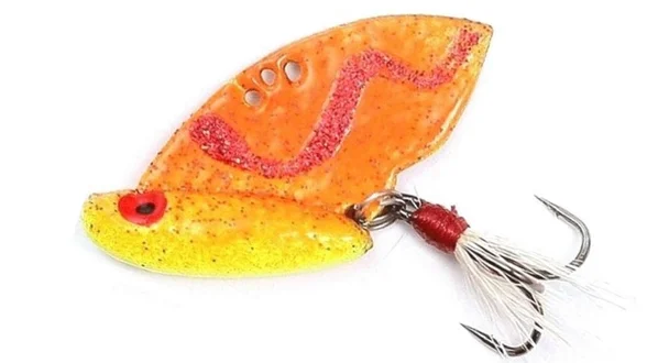 Блешня "ЦИКАДА" 10 г.гологр.покр.,хвіст-трійник-хутро TRITON