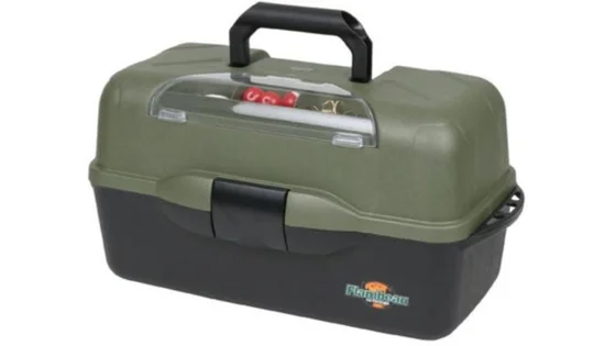 Скринька пласт. 2237B Flambeau XL (3 полиці, відділення в кришці, black) 50,8х26х26,4см