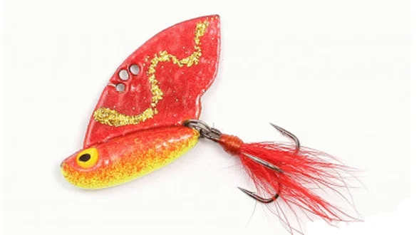 Блешня "ЦИКАДА" 14 г.гологр.покр.,хвіст-трійник-хутро TRITON Блешня "ЦИКАДА" 14 г.гологр.покр.,хвіст-трійник-хутро TRITON