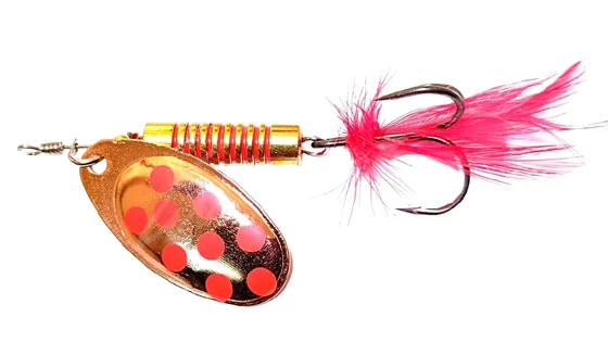 Блешня оберталка LJ SPIN X ROUND 03  8.0г / CR