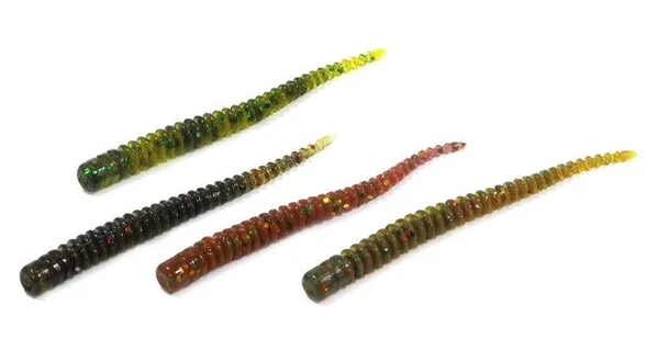 Слаг силікон. KING LEECH LJ Pro Series 2 "/ MIX1(набір-різні кольори) *9 Слаг силікон. KING LEECH LJ Pro Series 2 "/ MIX1(набір-різні кольори) *9