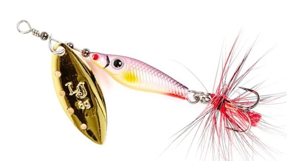 Блешня оберталка LJ TRIAN BLADE LONG 6.0г / 002 Блешня оберталка LJ TRIAN BLADE LONG 6.0г / 002