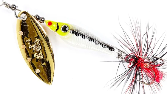 Блешня оберталка LJ TRIAN BLADE LONG 6.0г / 004 Блешня оберталка LJ TRIAN BLADE LONG 6.0г / 004