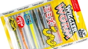 Слаг силікон. WIGGLER WORM LJ Pro Series 2,3 "/ MIX1 (набір-різні кольори) *9 Слаг силікон. WIGGLER WORM LJ Pro Series 2,3 "/ MIX1 (набір-різні кольори) *9