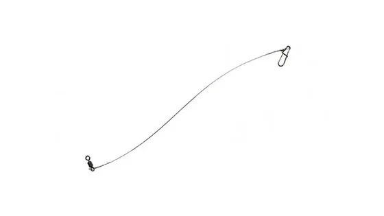 Поводок-тросік 7 волокон 25 см. 14 кг. диаметр - 0,38 мм.AFW