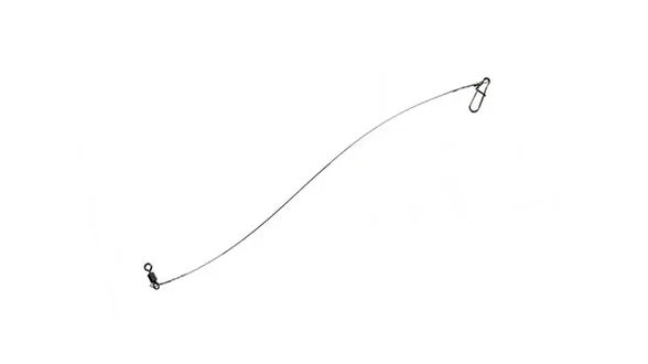 Поводок-тросік метал. 7 окремих 18 см. 9 кг. 0,28 мм. AFW