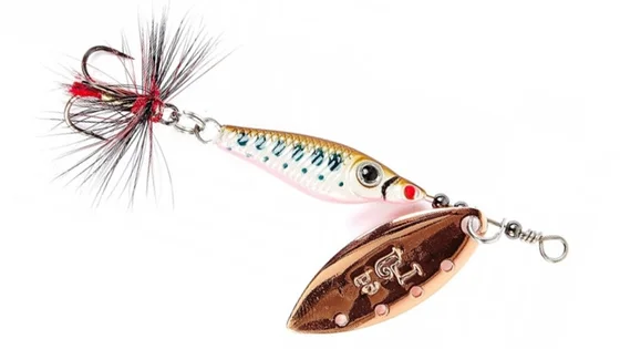 Блешня оберталка LJ TRIAN BLADE LONG 9.0г / 006 Блешня оберталка LJ TRIAN BLADE LONG 9.0г / 006