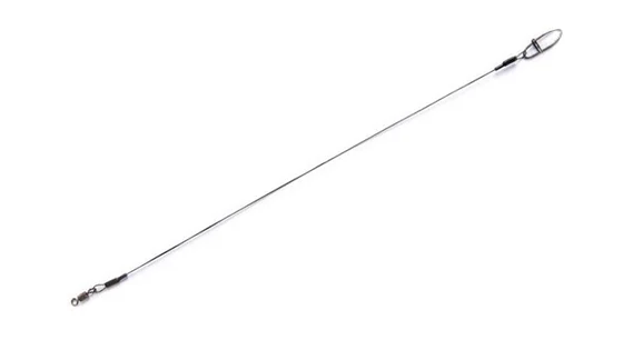 Поводок-тросік метал 19 волокон 70 см., 8 кг. диаметр - 0,25 мм. AFW