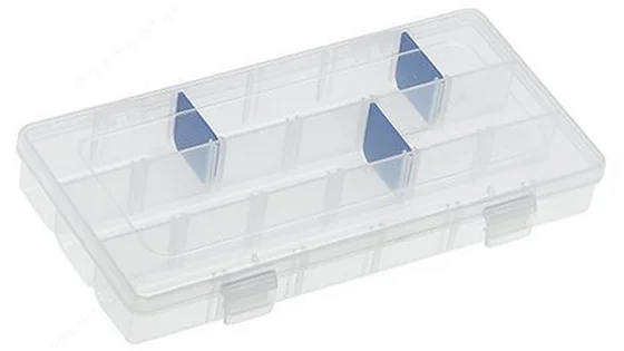 Коробка пласт. 3003 Flambeau (2 фикс.,9 зйомн.перег.) 23,2х12,7х3,5см Коробка пласт. 3003 Flambeau (2 фикс.,9 зйомн.перег.) 23,2х12,7х3,5см